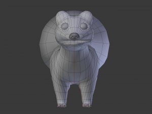 cartoon skunk 3D Модель