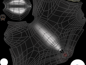 cartoon skunk 3D Модель