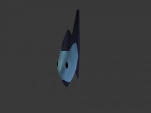 cartoon lowpoly fish 3D Модель