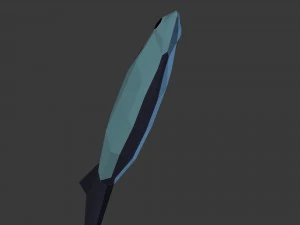 cartoon lowpoly fish 3D Model