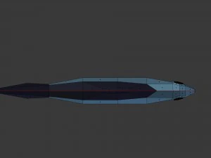 cartoon lowpoly fish 3D Model
