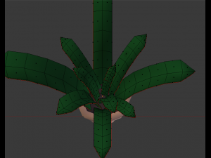 plant in pot 3Dモデル