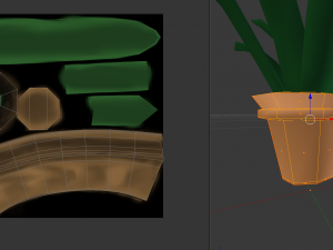 plant in pot 3Dモデル