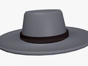 lowpoly hat 3D Model