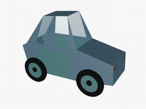 paper car 3D Model