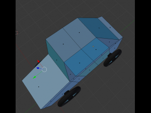 paper car 3D मॉडल