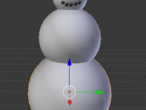 snowman Model 3D