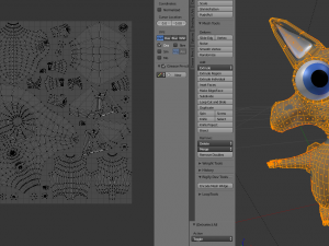 cartoon wolf 3D Model