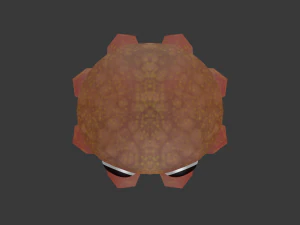 cartoon octopus 3D Model