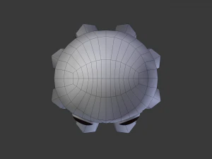 cartoon octopus 3D Model