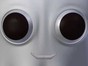 cartoon octopus 3D Model
