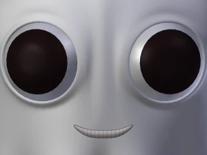 cartoon octopus 3D Model