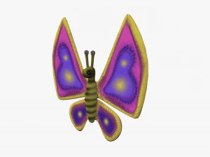 cartoon butterfy 3D Model
