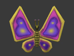 cartoon butterfy 3D Model