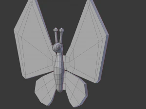 cartoon butterfy 3D Model