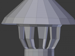 signal tower cartoon 3D 模型