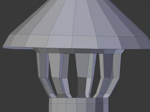 signal tower cartoon 3D Model