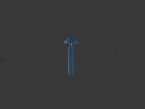 signal tower cartoon 3D 模型