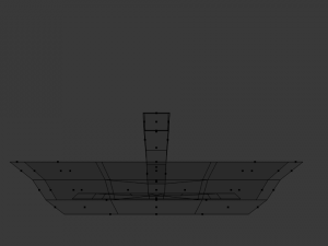 frying pan with egg lowpoly 3D Model