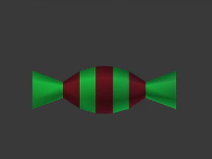 lowpoly candy 01 3D Model