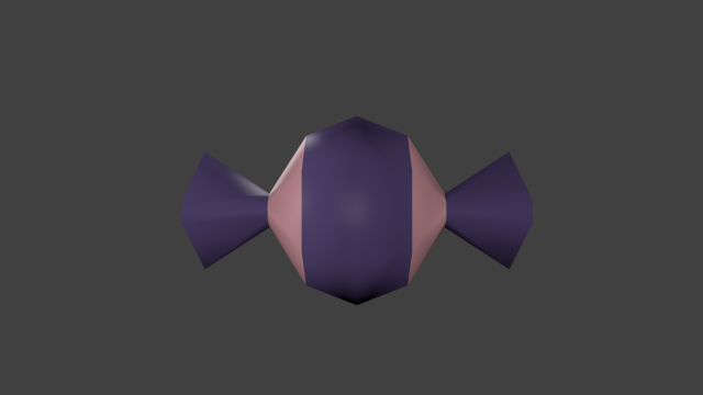 lowpoly candy 02 Model 3D .c4d .max .obj .3ds .fbx .stl .blend 