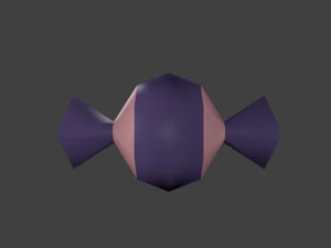 bonbons lowpoly 02 Modèle 3D