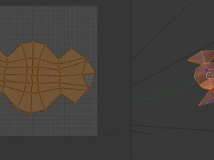 lowpoly candy 02 3D Model