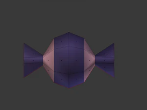 lowpoly candy 02 3D Model