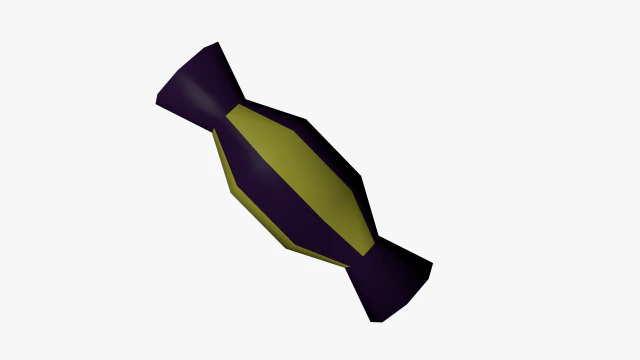 lowpoly candy 04 3D Model .c4d .max .obj .3ds .fbx .stl .blend 
