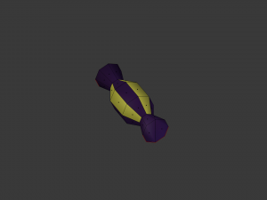 lowpoly candy 04 3D 모델