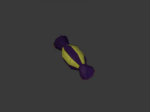 lowpoly candy 04 3D Model
