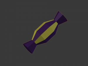 lowpoly candy 04 3D 모델