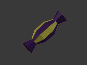 lowpoly candy 04 3D Model