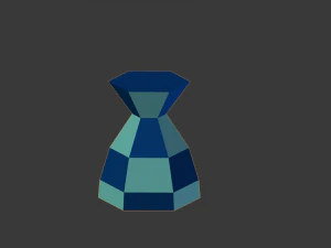 lowpoly candy 05 3D Model