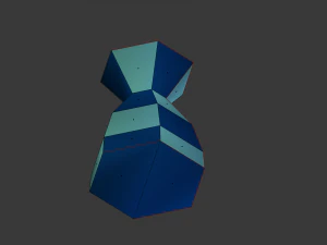 lowpoly candy 05 3D Model