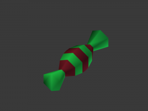 lowpoly candies collection Modello 3D
