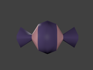 lowpoly candies collection Modello 3D