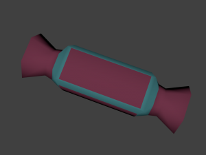 lowpoly candies collection Modello 3D