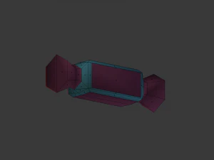 lowpoly candies collection 3D Model