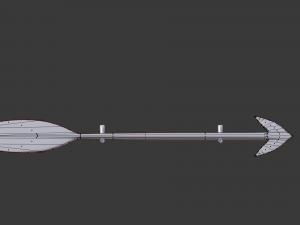 golden arrow Modelo 3D