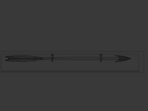 golden arrow 3D Model