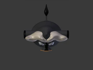 bufalo divertente del fumetto Modello 3D