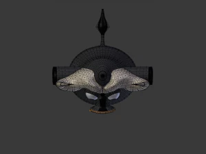 bufalo divertente del fumetto Modello 3D