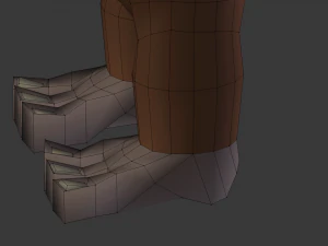 funny cartoon monkey 3D Model