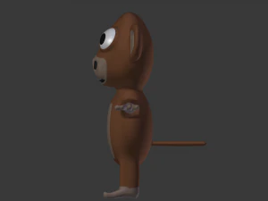 funny cartoon monkey 3D Model