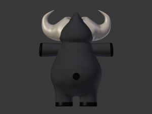 funny cartoon exotic animals collection 3Dモデル