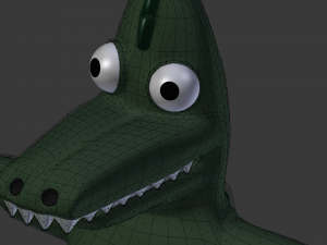 funny cartoon exotic animals collection 3Dモデル