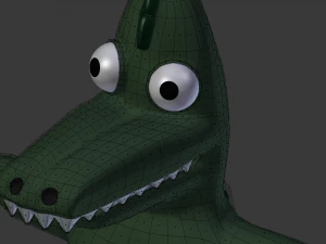 funny cartoon exotic animals collection 3D Model