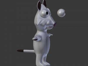 funny cartoon exotic animals collection 3Dモデル