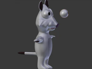 funny cartoon exotic animals collection 3D Model